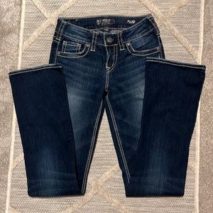 Silver Suki Denim Jeans